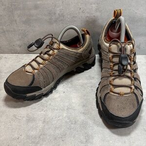 MERRELL GEOMORPH MAZE STRETCH Black Slip On Hiking Sneakers Shoes Mens Size 7